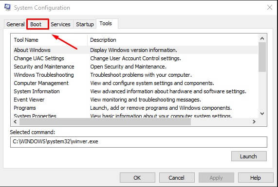 Method III - Uninstall applications with Safe Mode -Boot